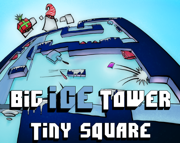 Big Ice Tower Tiny Square
